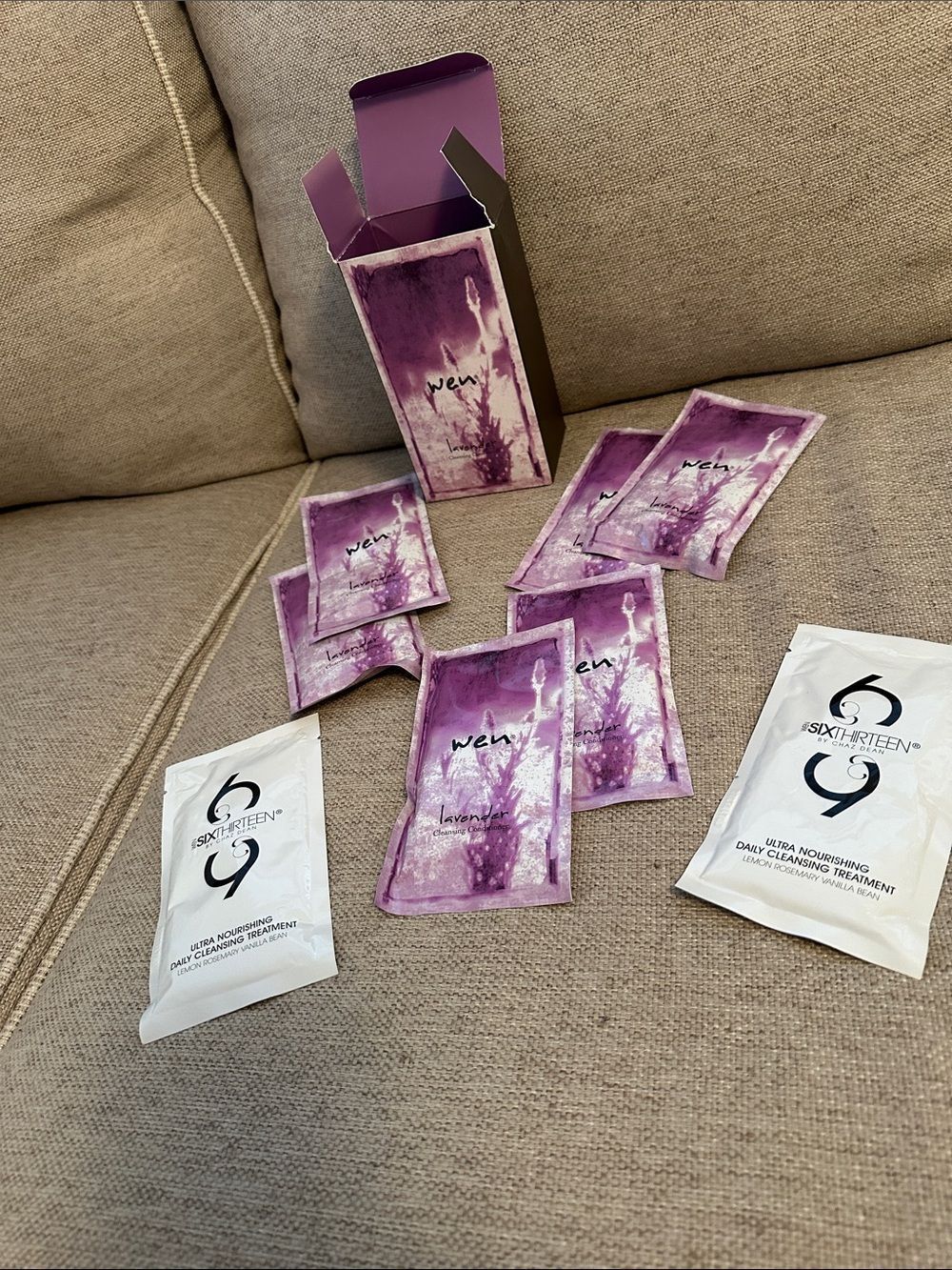 WEN Lavender Cleansing Conditioner & Wen SixThriteen Ultra nourishing daily tx
